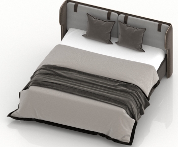 Modern Double Bed-ID:523683079