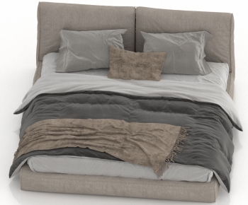 Modern Double Bed-ID:335962066