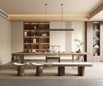 New Chinese Style Tea House-ID:509511956