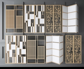 Modern Metal Screen Partition-ID:146563053