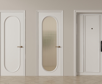 French Style Single Door-ID:236480959
