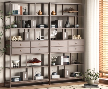 New Chinese Style Antique Rack-ID:403141023