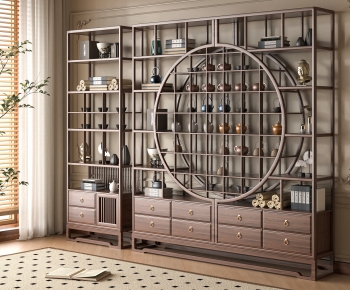 New Chinese Style Antique Rack-ID:651376962