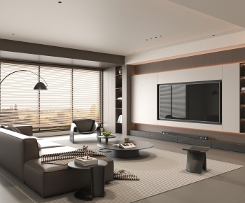 Modern A Living Room-ID:239610913