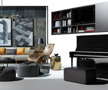 Modern Sofa Combination-ID:481451039