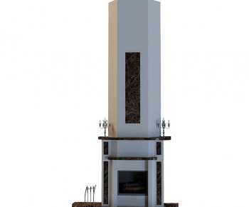Modern Fireplace-ID:886188032
