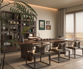 New Chinese Style Tea House-ID:476855997