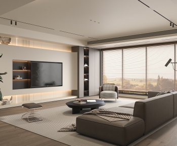 Modern A Living Room-ID:884368902