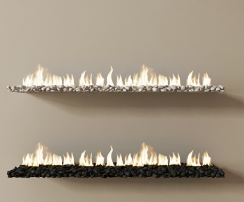 Modern Electronic Fireplace-ID:310599824