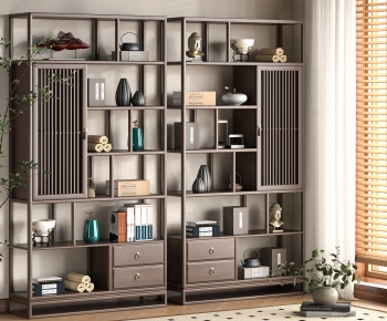 New Chinese Style Antique Rack-ID:436110565