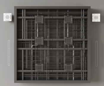 Modern Suspended Ceiling-ID:533634907