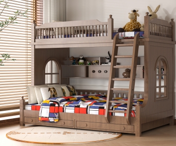 Modern Bunk Bed-ID:296034101