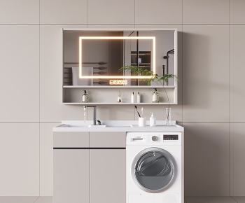 Modern Laundry Cabinet-ID:765278108