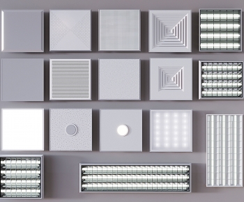 Modern Suspended Ceiling-ID:315280915