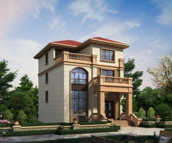 European Style Detached Villa-ID:137848951