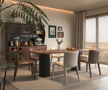 Modern Dining Room-ID:440938004