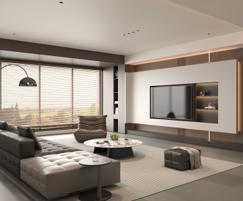Modern A Living Room-ID:317104107