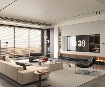 Modern A Living Room-ID:591310029