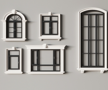 European Style Window-ID:596976041