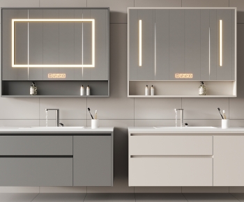 Modern Bathroom Cabinet-ID:647501955