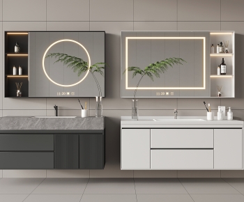 Modern Bathroom Cabinet-ID:356457007