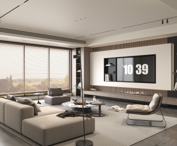 Modern A Living Room-ID:510303977