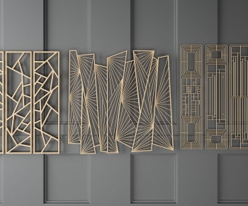 Modern Metal Screen Partition-ID:996903902