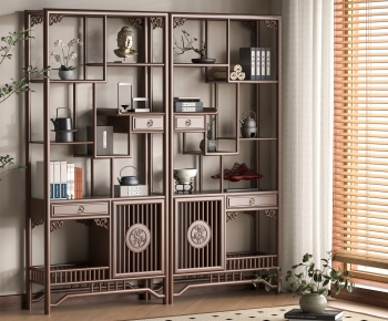 New Chinese Style Antique Rack-ID:429550899