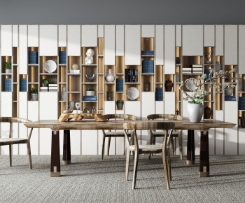 New Chinese Style Tea Tables And Chairs-ID:669192085