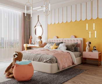 Modern Girl's Room Daughter's Room-ID:684020042