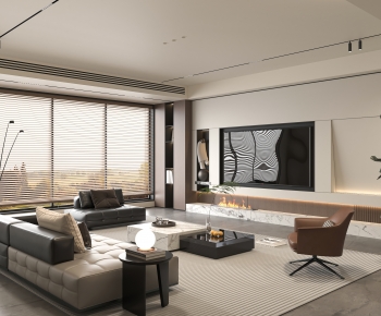 Modern A Living Room-ID:430046082