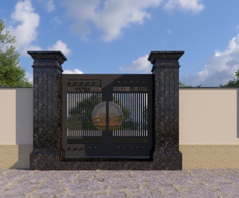 New Chinese Style Fence-ID:501160633