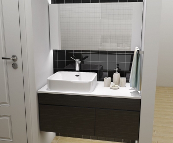Modern Bathroom Cabinet-ID:803968914