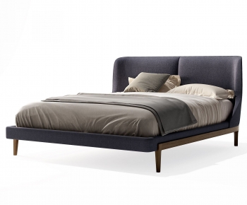 Modern Double Bed-ID:629244093