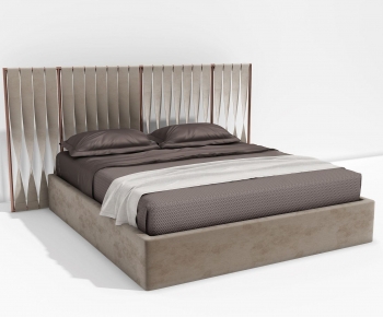 Modern Double Bed-ID:661560069