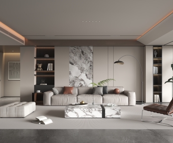 Modern A Living Room-ID:192486052