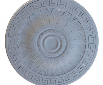 European Style Plaster Carved Top Plate-ID:467444905