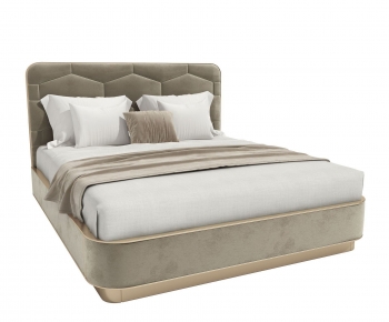 Modern Double Bed-ID:248704916