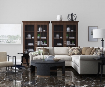 American Style Sofa Combination-ID:443206076