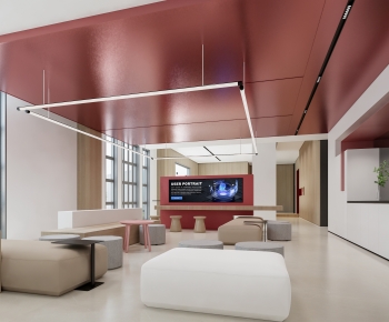 Modern Office Tea Room-ID:850119116