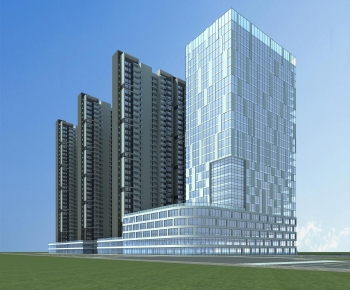 Modern Residential Building-ID:897985946