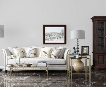 American Style Sofa Combination-ID:454811104