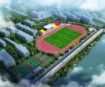 Modern Architectural Bird's-eye View Planning-ID:917081126