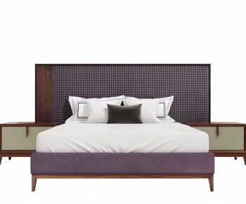 Modern Double Bed-ID:393239975