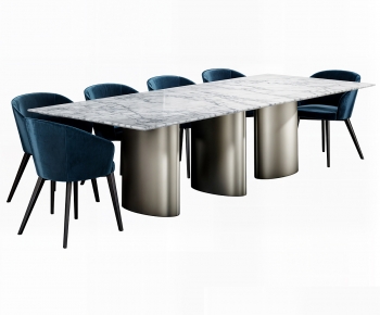 Modern Dining Table And Chairs-ID:799103989