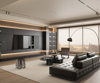 Modern A Living Room-ID:788398033