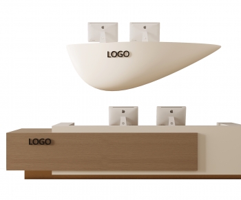 Modern Reception Desk-ID:236526979