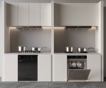 Modern Kitchen Electric Gas Range-ID:118995905