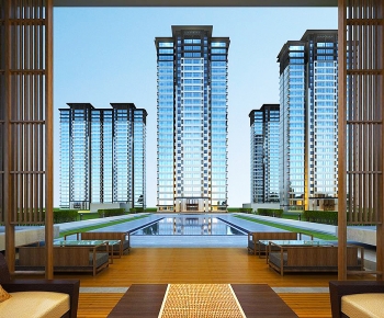 New Chinese Style Chinese Style Residential Building-ID:168442015