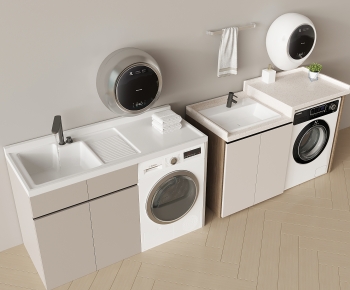 Modern Laundry Cabinet-ID:600591904